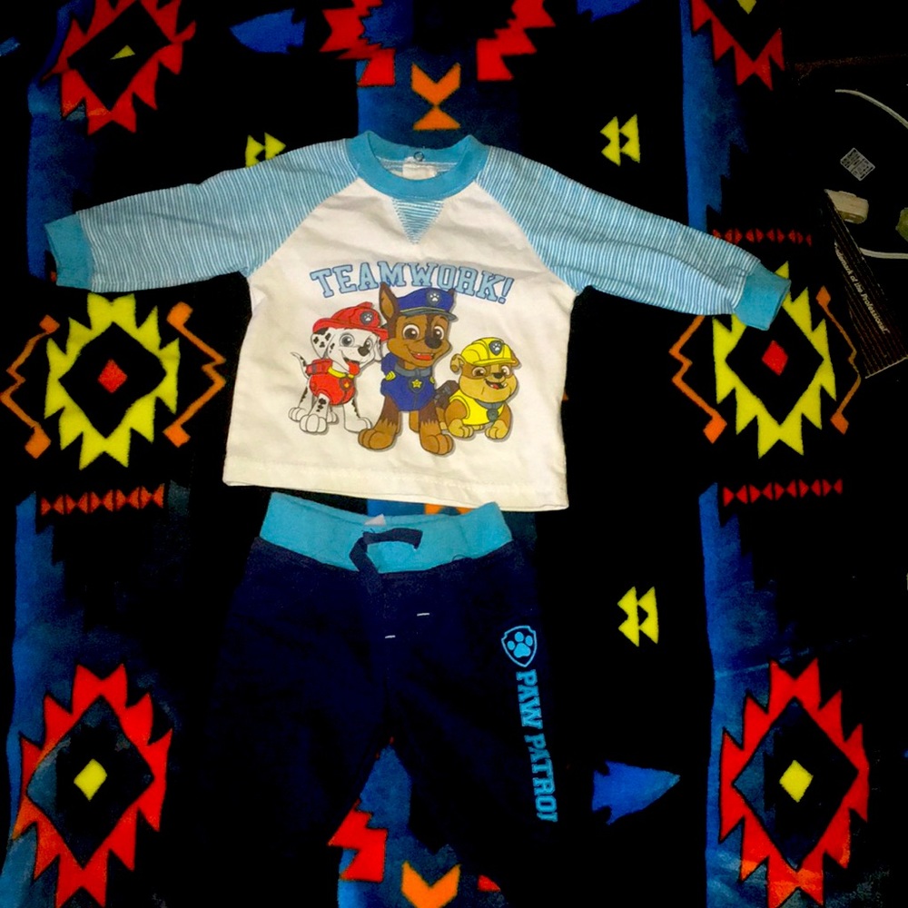 Nickelodeon paw patrol set size 0-3 months